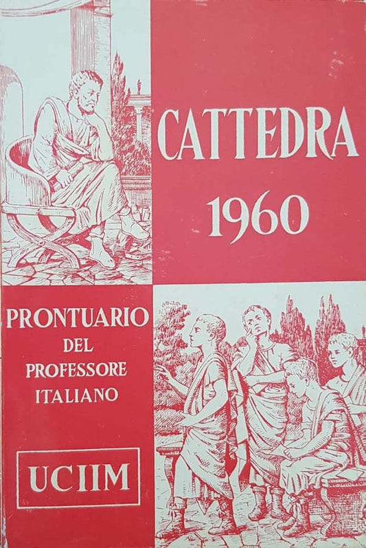 Cattedra, prontuario del professore italiano 1960 - copertina