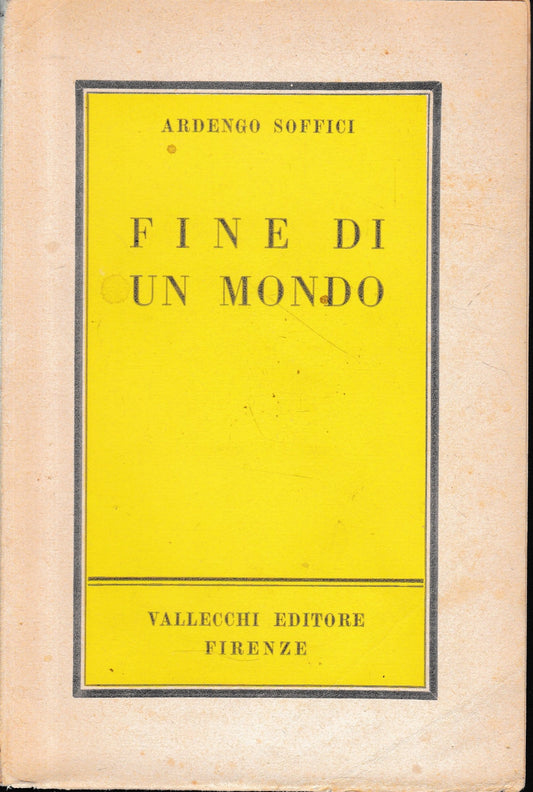 Fine di un mondo IV. Virilita' - copertina