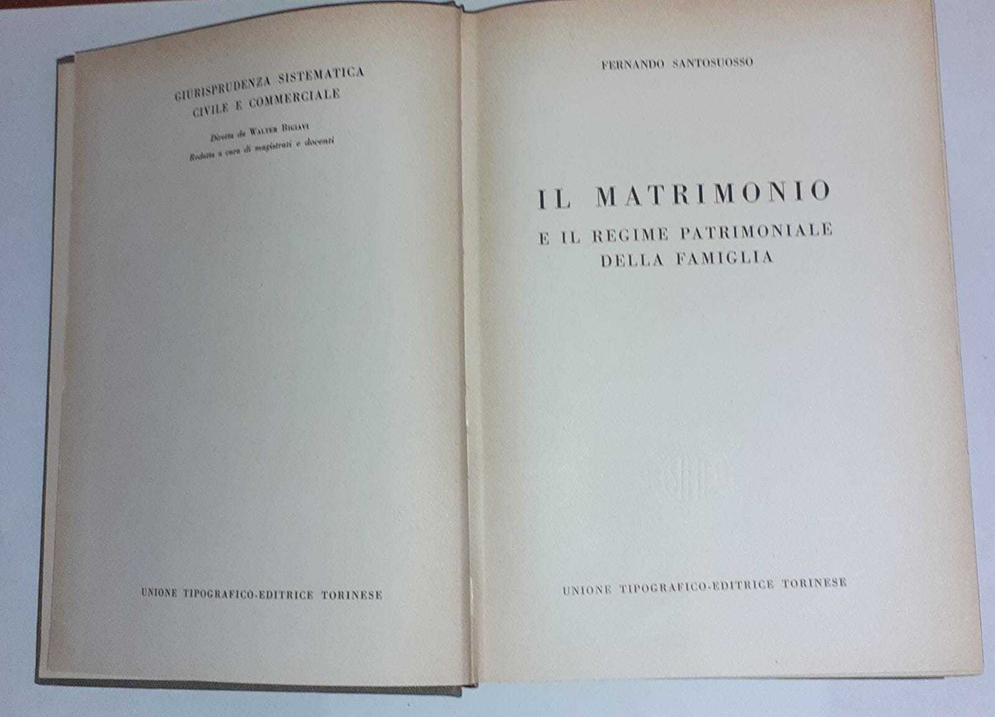Il matrimonio e il regime patrimoniale della famiglia - copertina