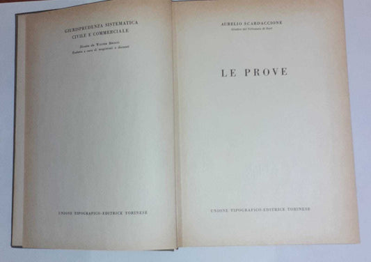 Le prove - copertina
