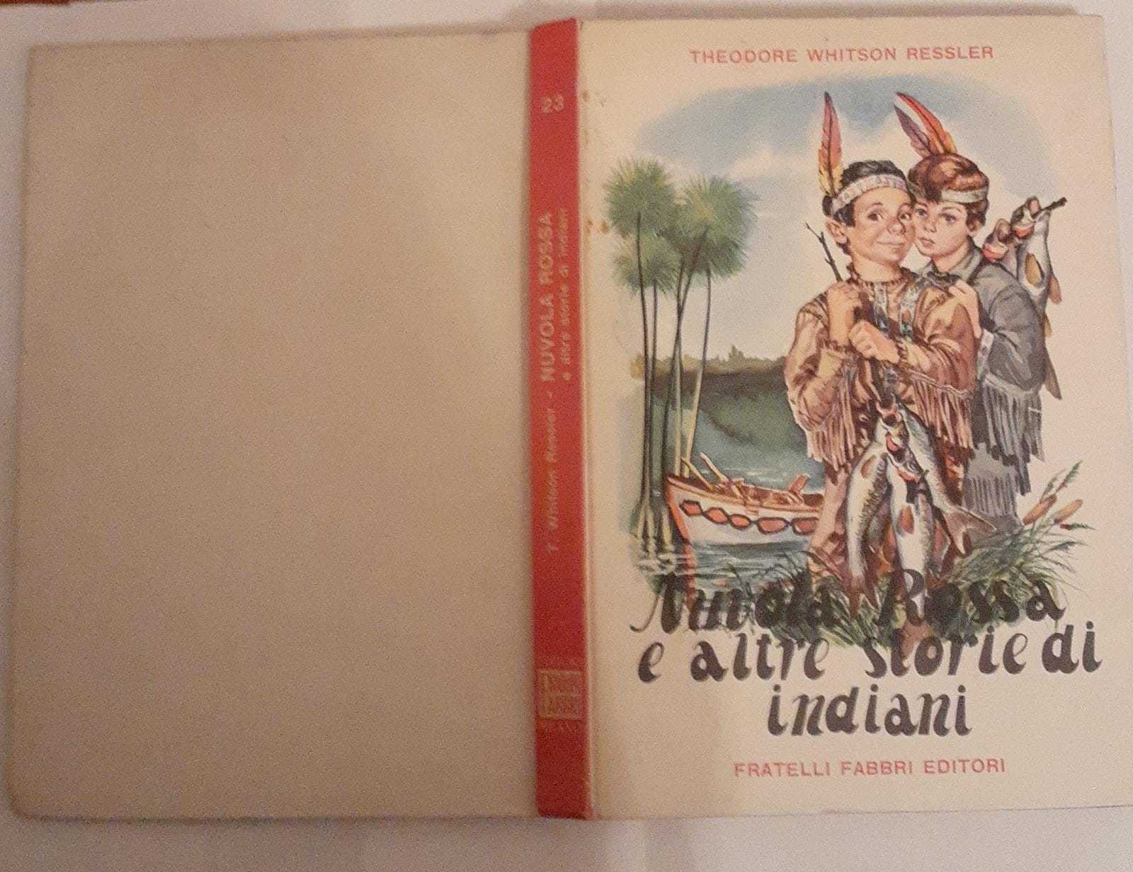 Nuvola rossa e altre storie di indiani - copertina