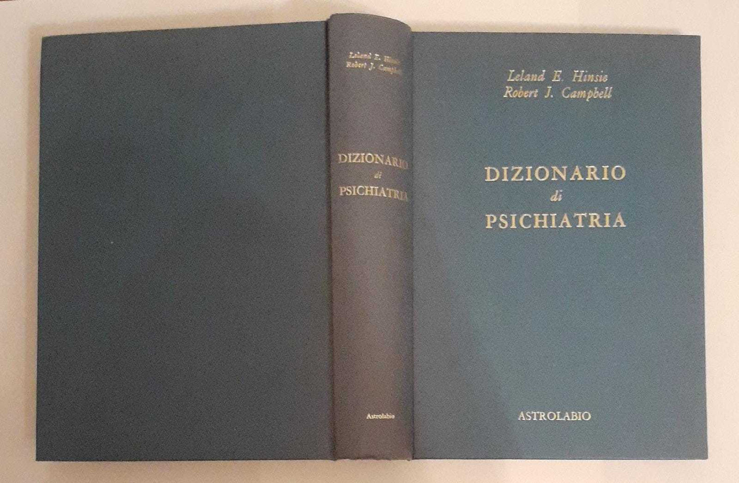 Dizionario di psichiatria - copertina