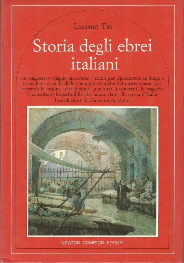 Storia degli ebrei italiani - copertina