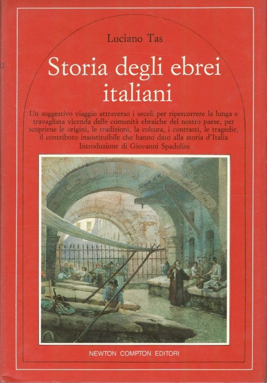 Storia degli ebrei italiani - copertina
