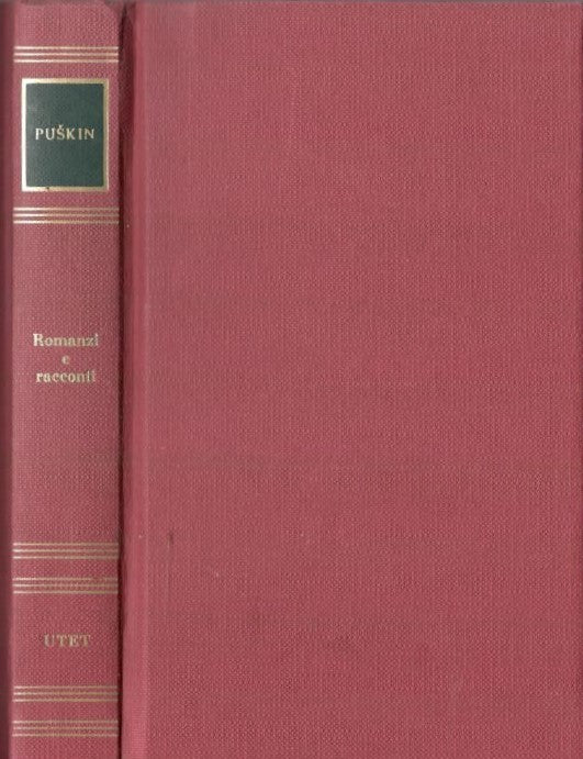 Romanzi e racconti - copertina
