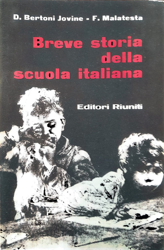 Breve storia della scuola italiana - copertina