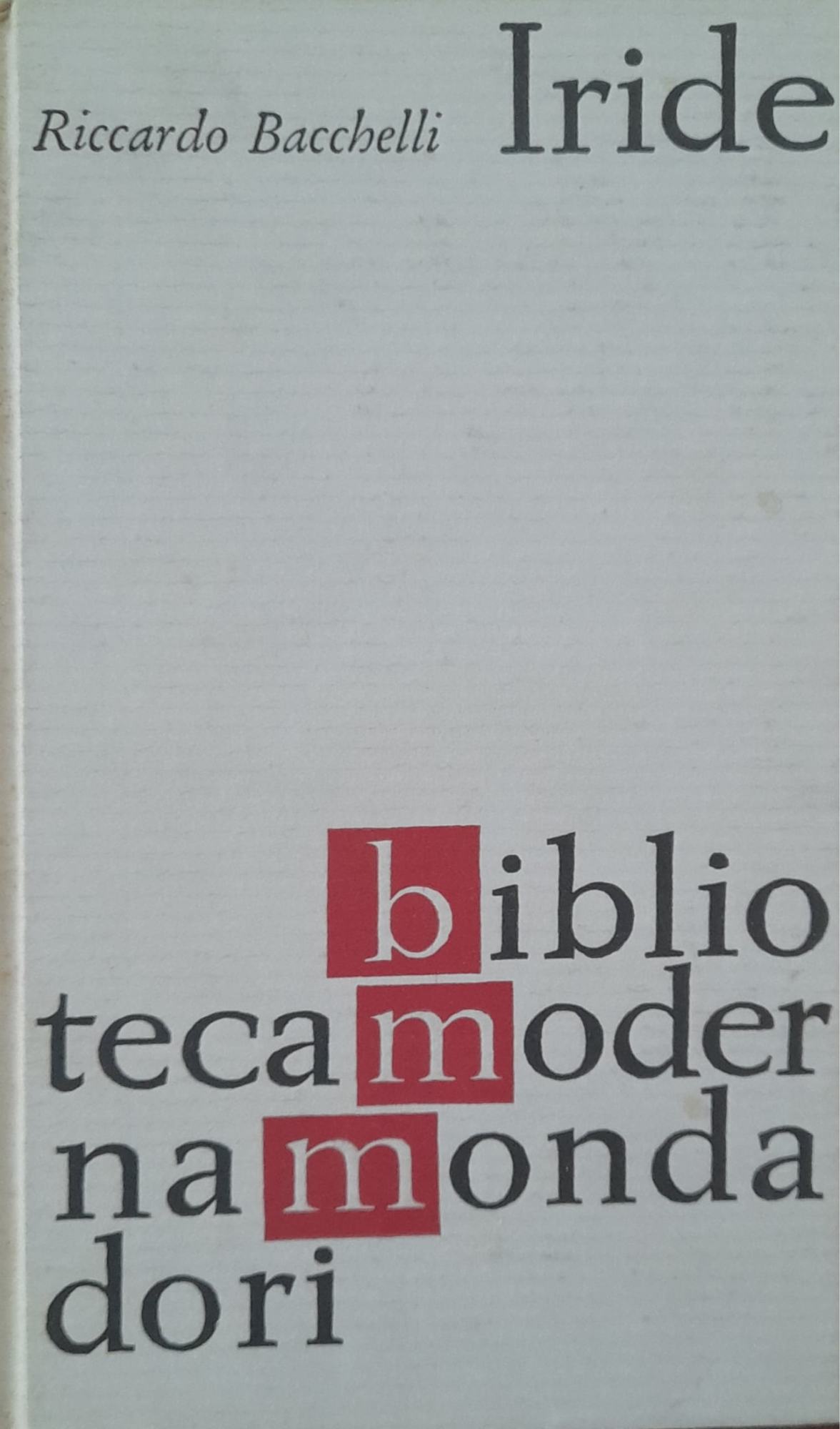 Iride - copertina