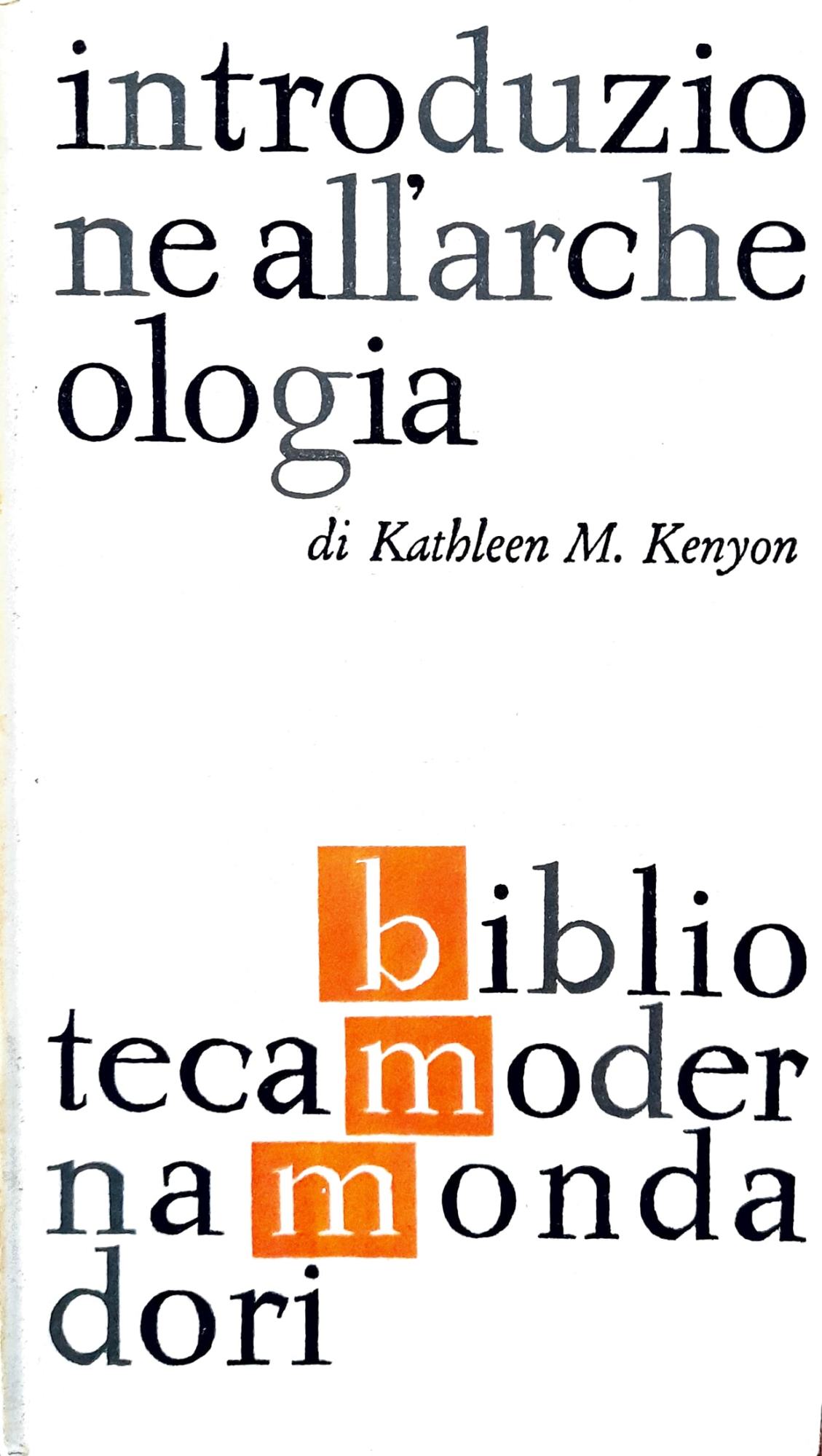 Introduzione all'archeologia - copertina