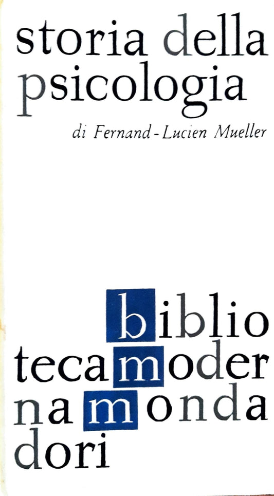 Storia della psicologia - copertina