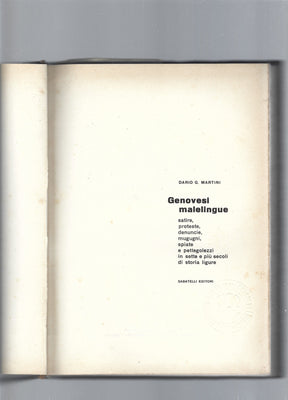 Genovesi malelingue