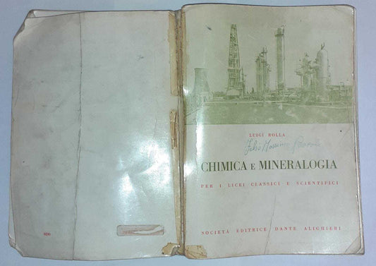 Chimica e mineralogia per i licei classici e scientifici - copertina