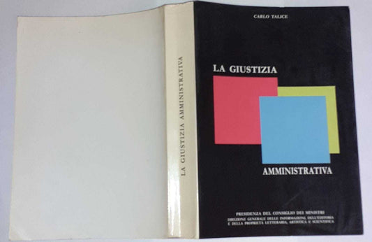 La giustizia amministrativa - copertina