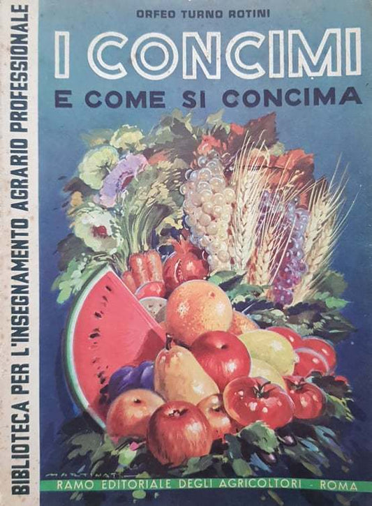 I concimi e come si concima - copertina