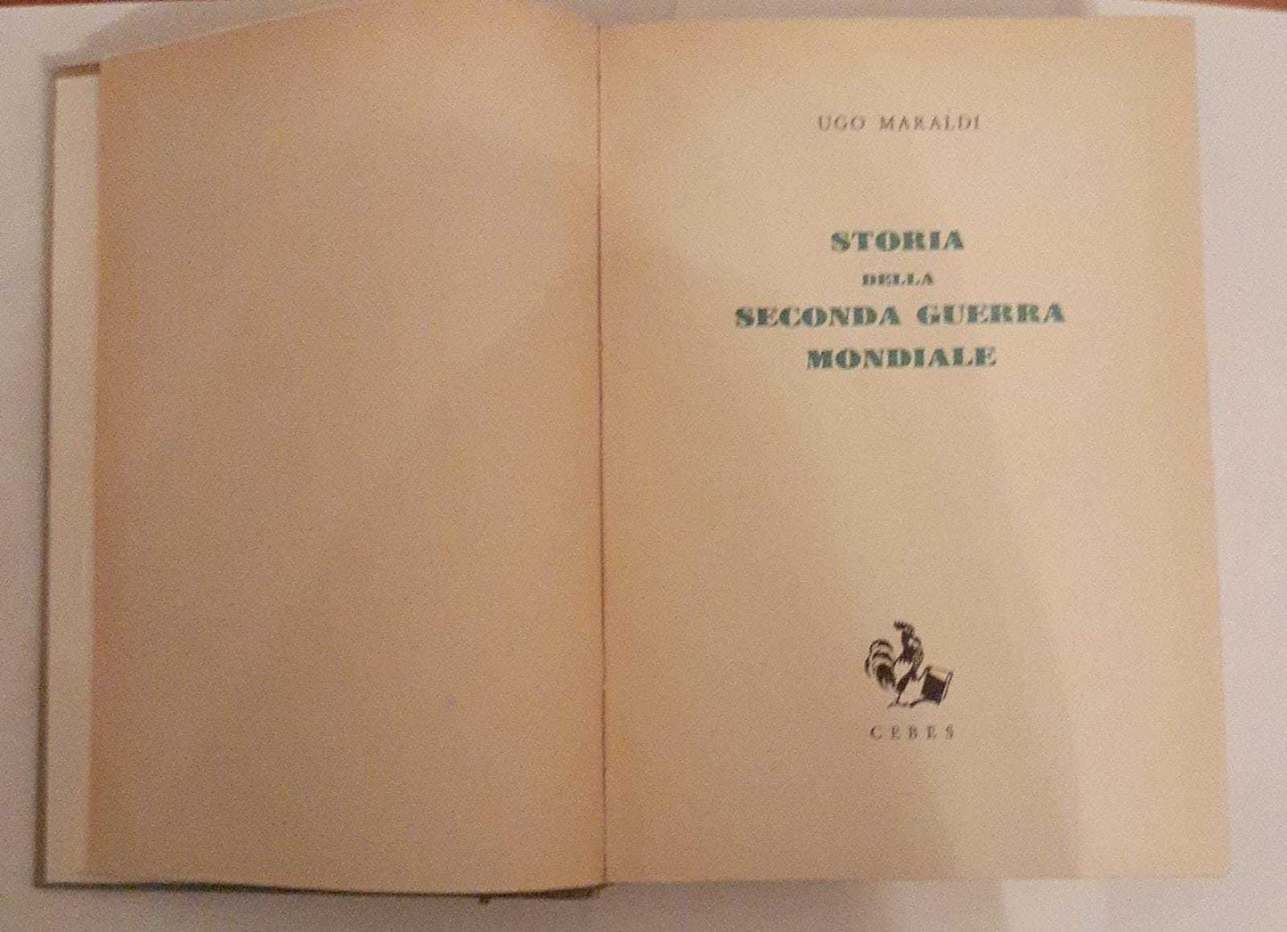 Storia della seconda guerra mondiale - copertina