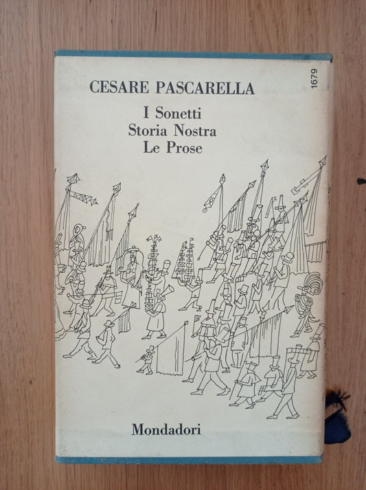 I Sonetti Storia Nostra Le Prose - copertina