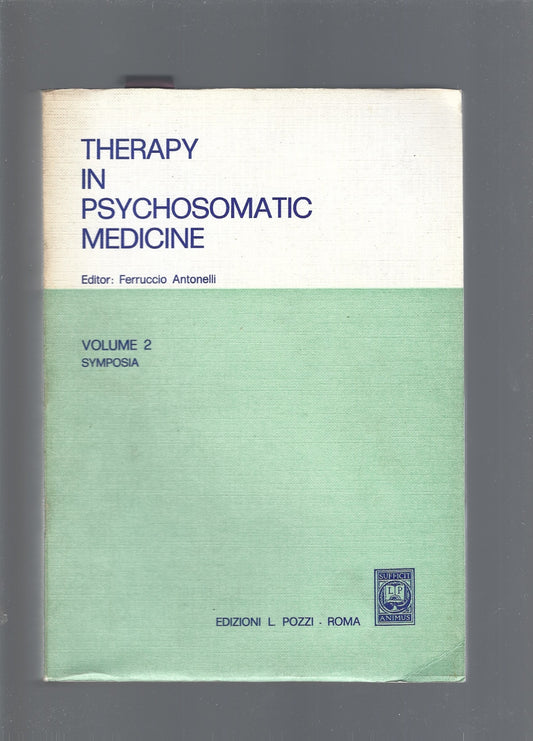 Therapy in psychosomatic medicine vo,. 2 - copertina