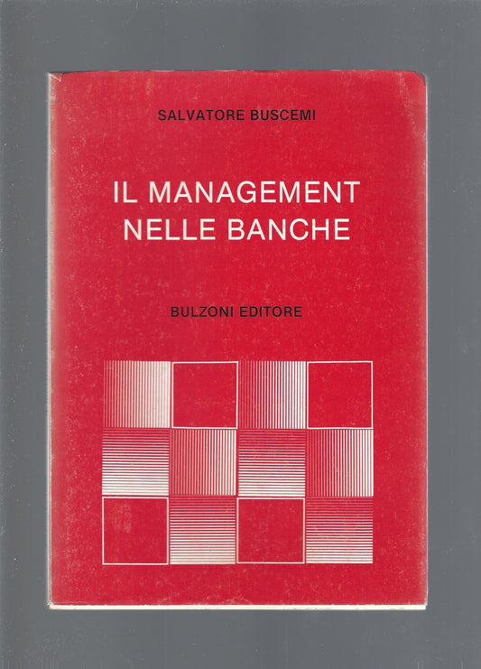 Il management nelle banche - copertina