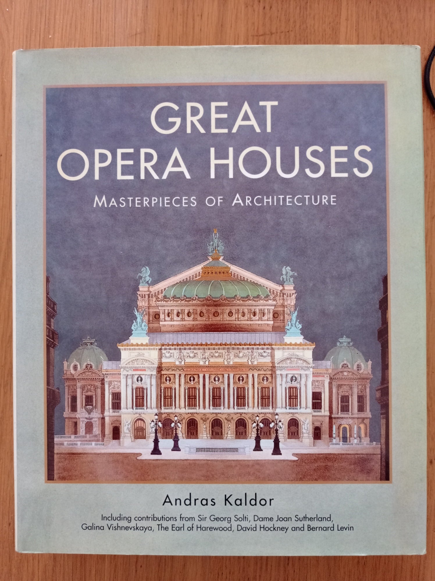 Great Opera Houses: Masterpieces of Architecture - copertina