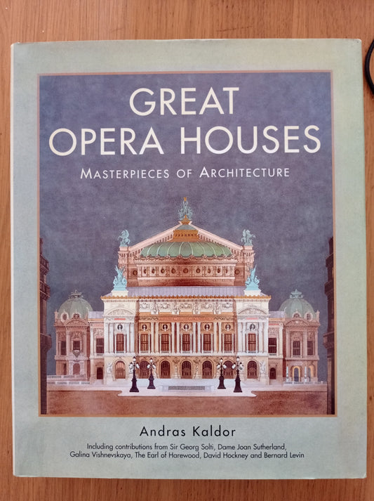 Great Opera Houses: Masterpieces of Architecture - copertina
