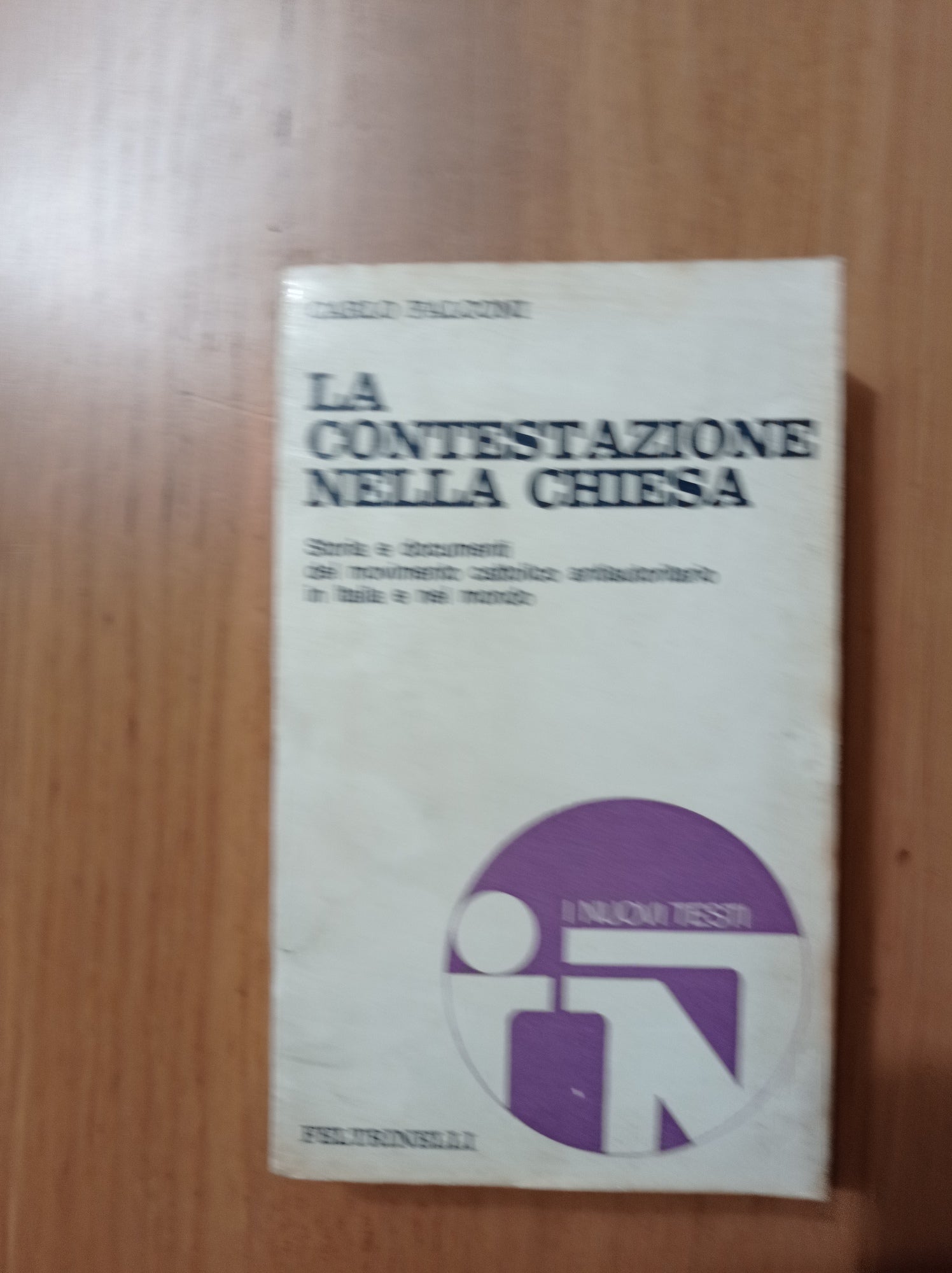 La contestazione nella Chiesa - copertina