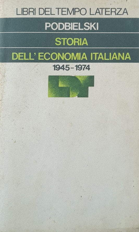Storia dell'economia italiana 1945-1974 - copertina