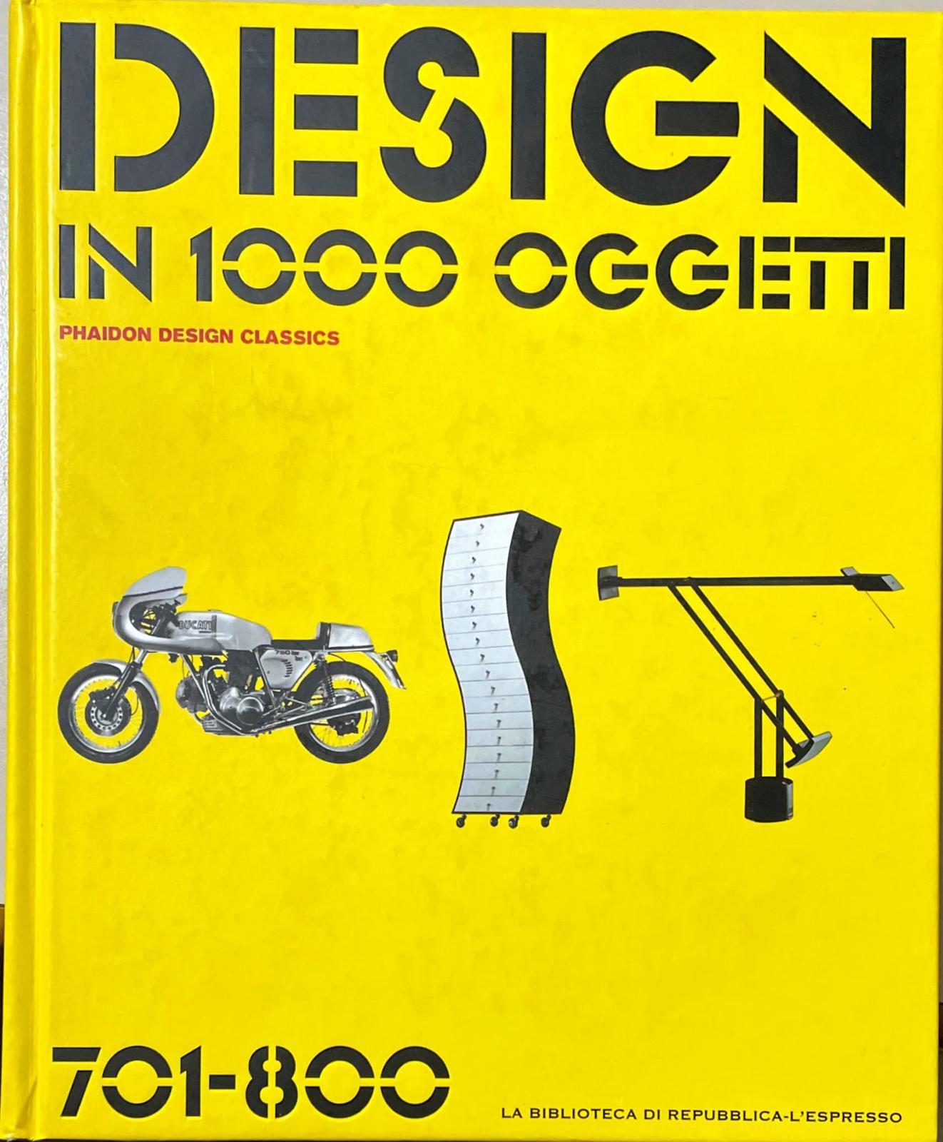 DESIGN IN 1000 OGGETTI 701-800 - copertina
