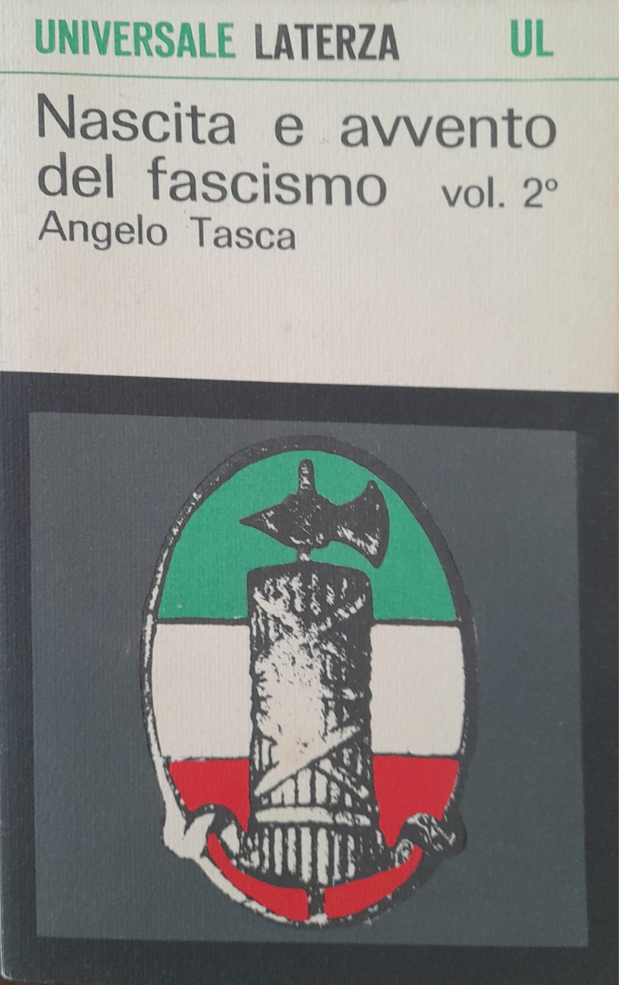 Nascita e avvento del fascismo (vol. 2) - copertina