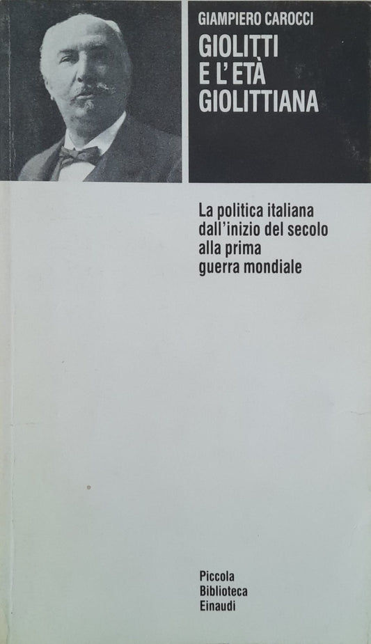Giolitti e l'età giolittiana - copertina