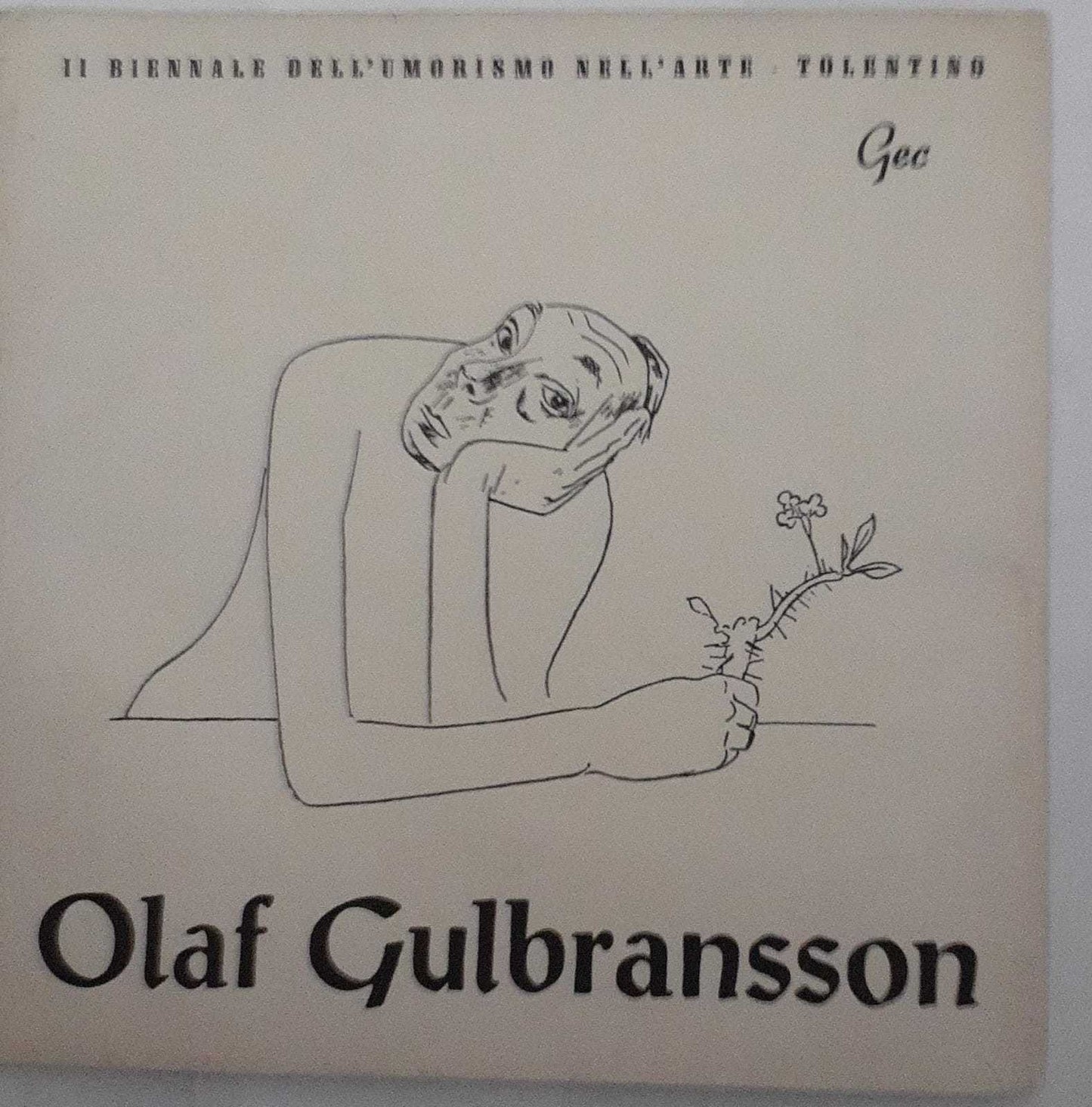 Olaf Gulbransson (1873-1958). Il biennale dell'umorismo nell'arte- Tolentino - copertina