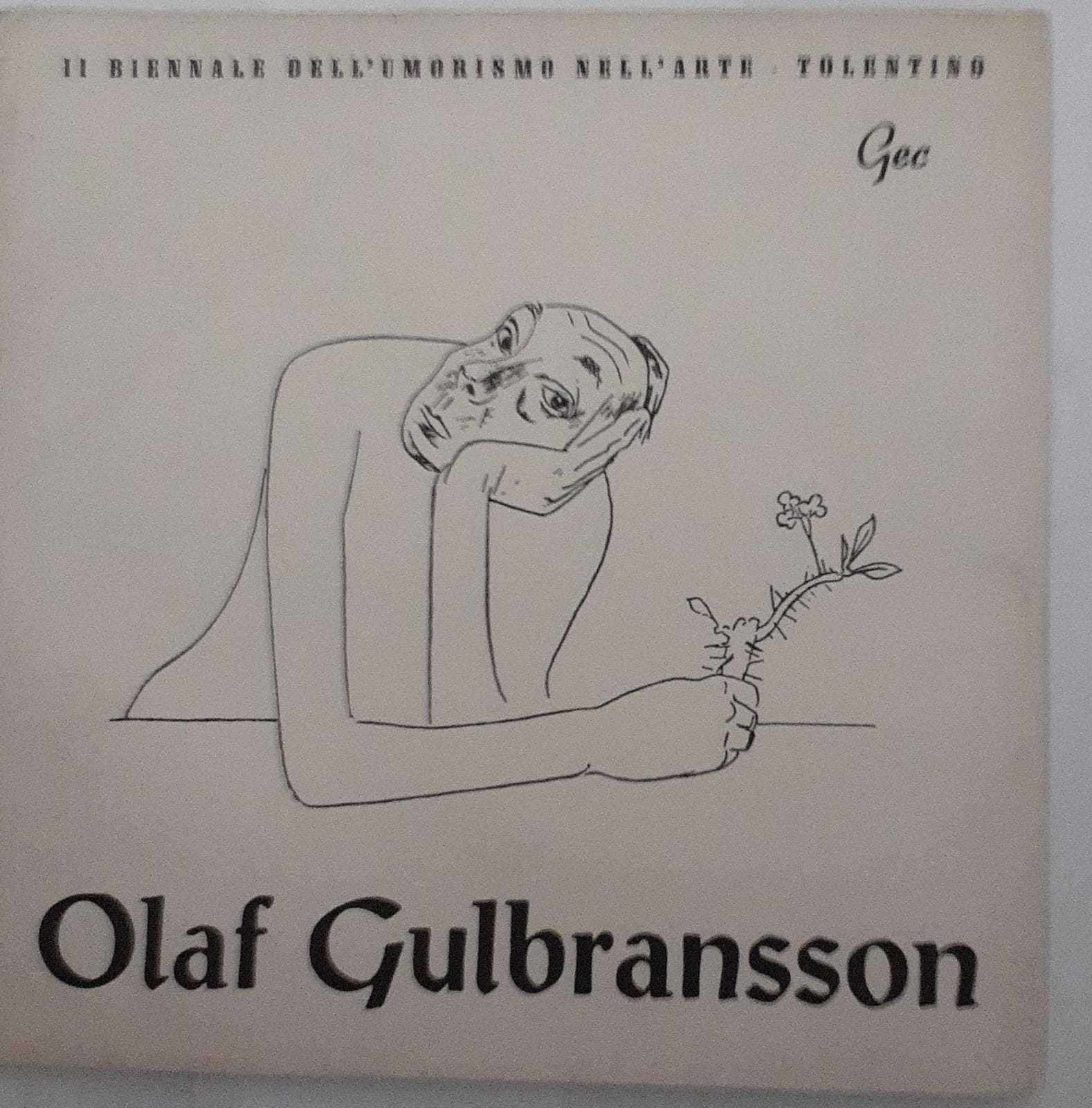 Olaf Gulbransson (1873-1958). Il biennale dell'umorismo nell'arte- Tolentino - copertina
