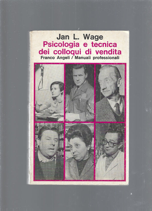 Psicologia e tecnica dei colloqui di vendita - copertina