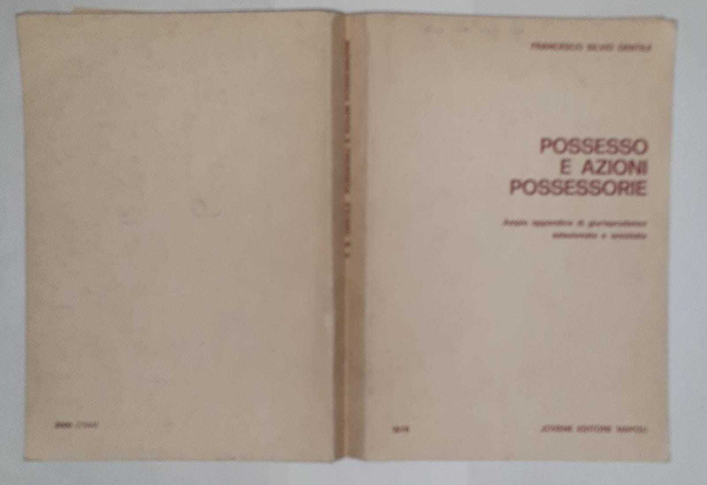Possesso e azioni possessorie. Ampia appendice di giurisprudenza selezionata e annotata - copertina