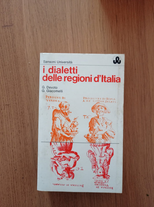 I dialetti delle regioni d'Italia - copertina