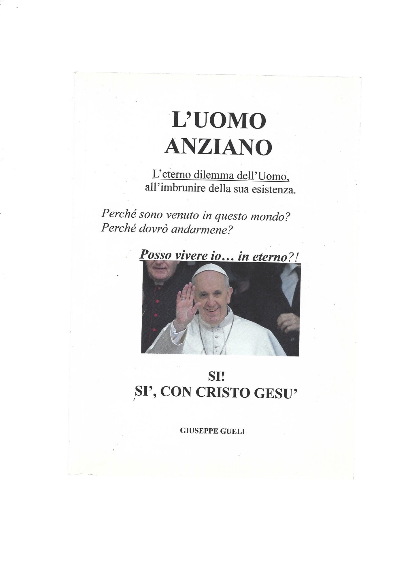 L'uomo anziano - copertina