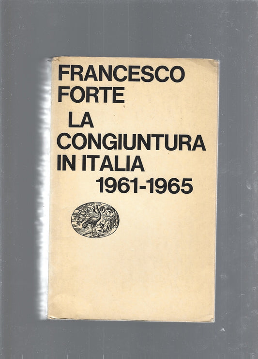 La congiuntura in Italia 1961-1965 - copertina