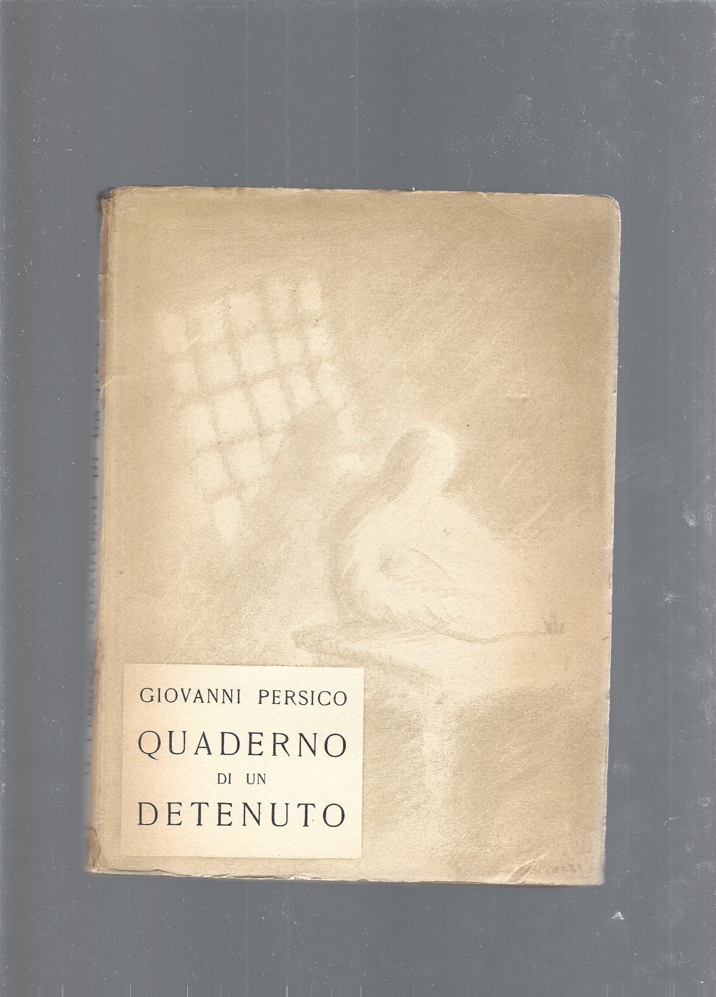 Quaderno di un detenuto - copertina