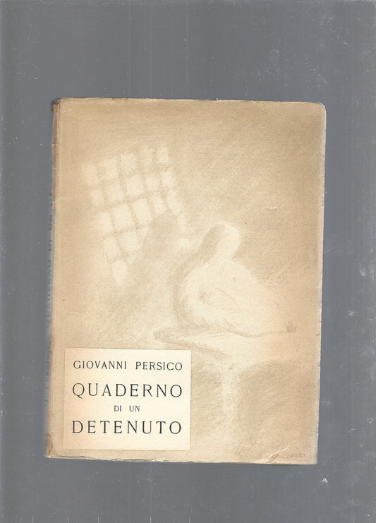 Quaderno di un detenuto - copertina