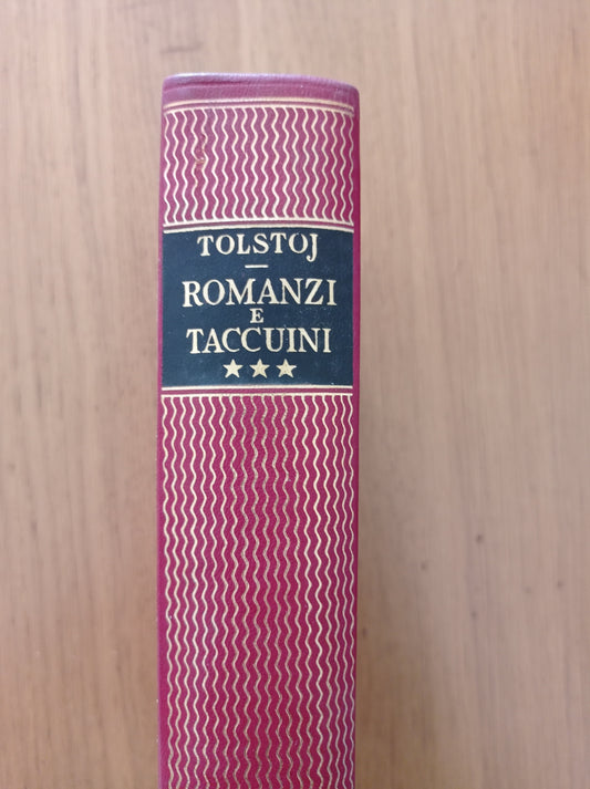 Romanzi e taccuini Vol. 3 - copertina