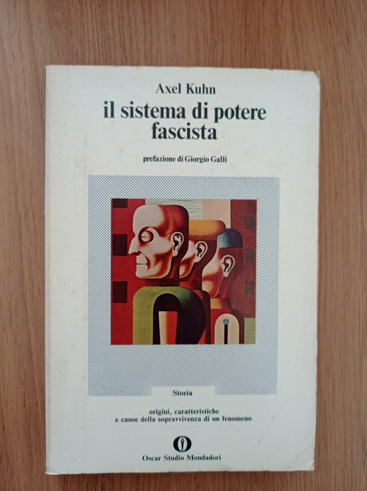 Il sistema di potere fascista - copertina