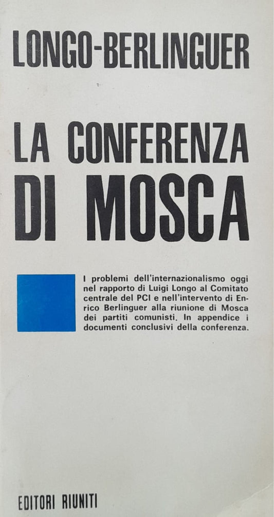 La conferenza di Mosca - copertina