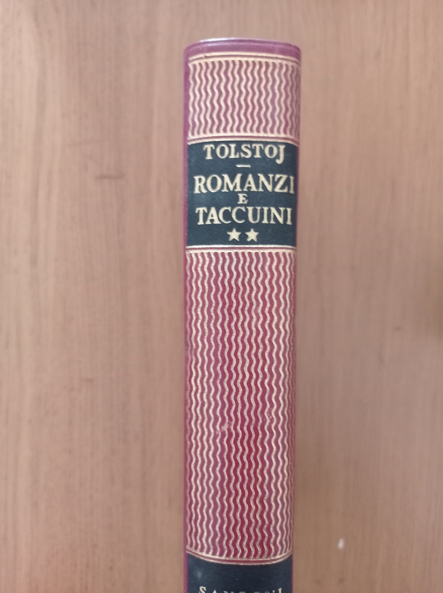 Romanzi e taccuini Vol. II - copertina