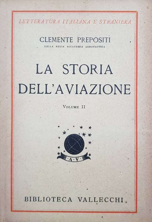 La storia dell'aviazione (volume II) - copertina
