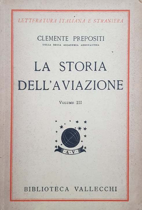 La storia dell'aviazione (volume III) - copertina