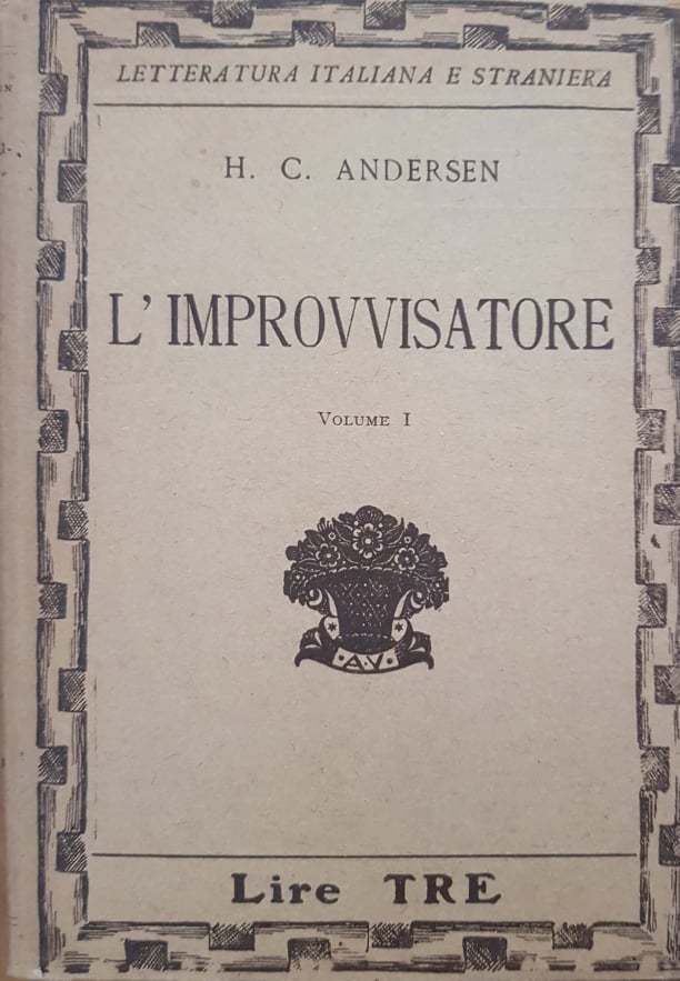 L'improvvisatore (Volume I) - copertina