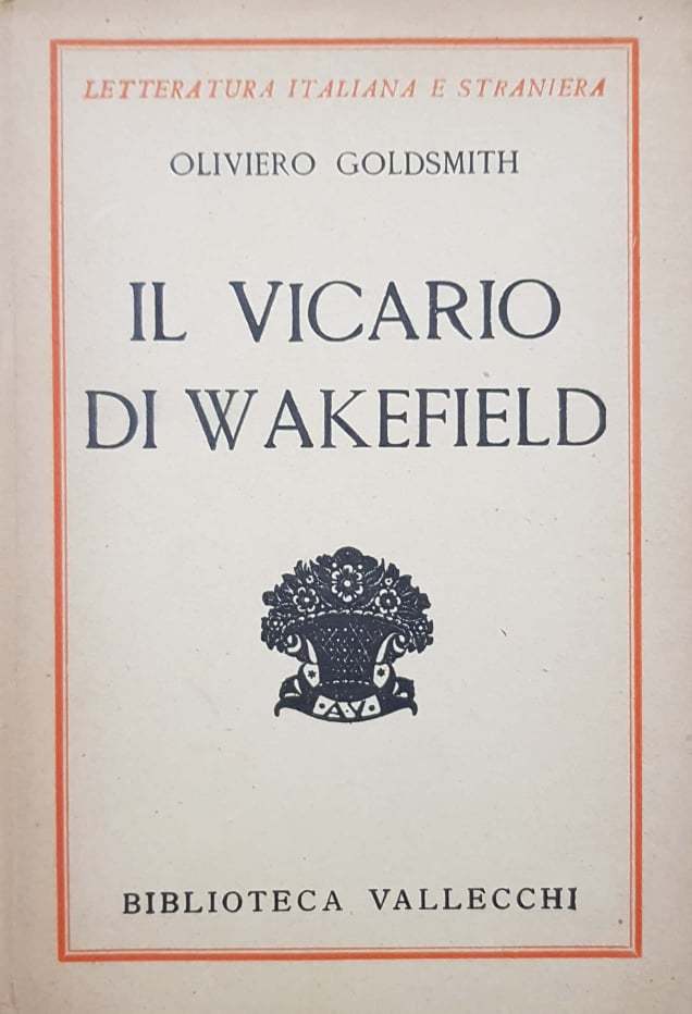 Il vicario di Wakefield - copertina