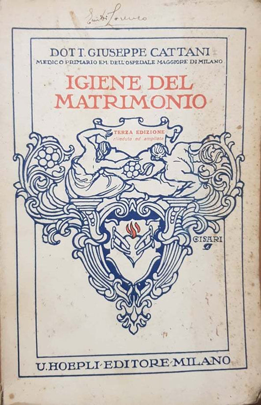 Igiene del matrimonio - copertina