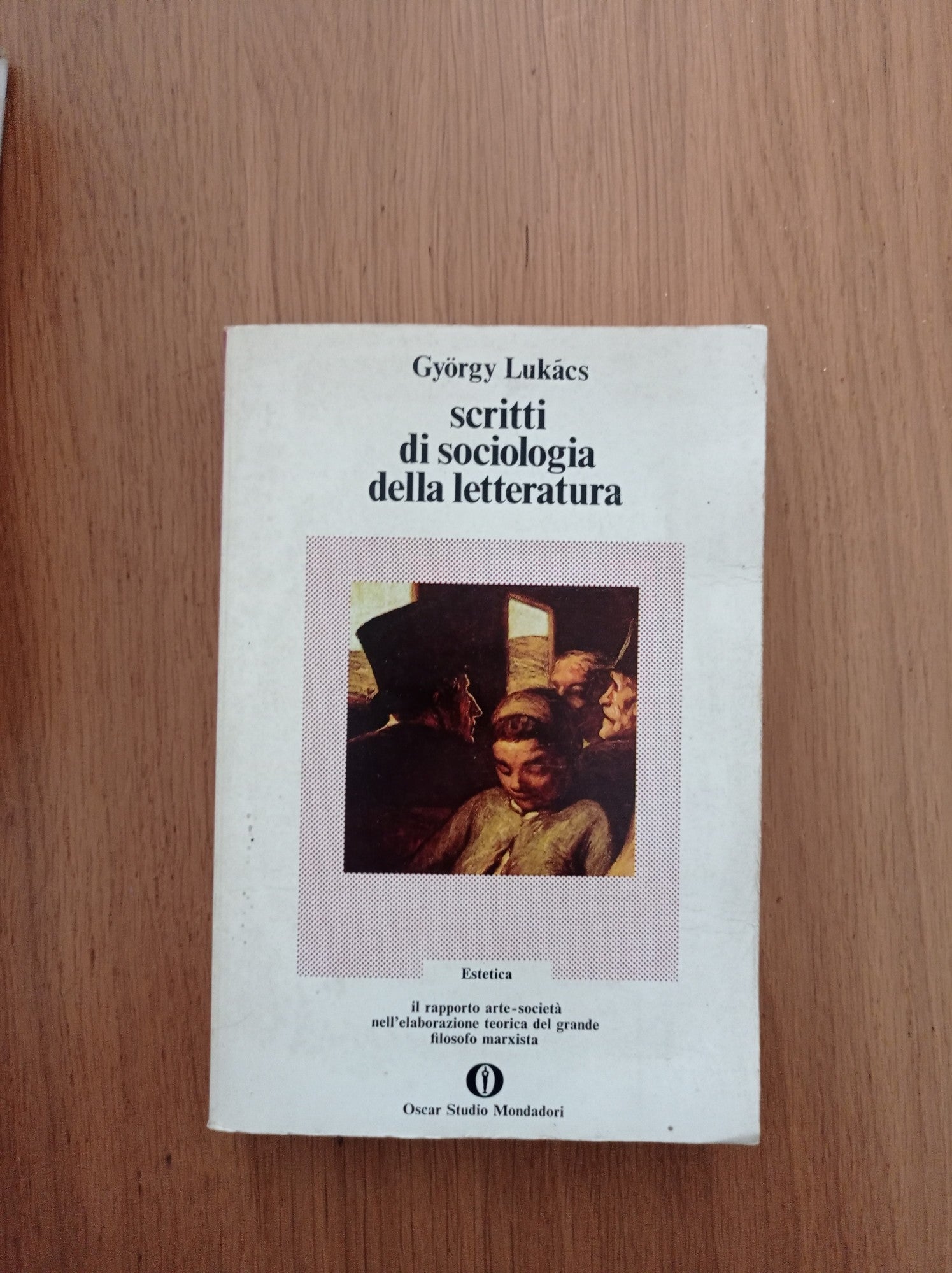 Scritti di sociologia della letteratura - copertina
