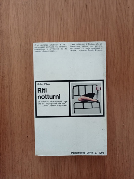 Riti notturni - copertina