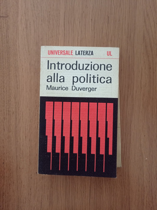 Introduzione alla politica - copertina