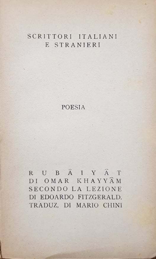 Poesie - copertina